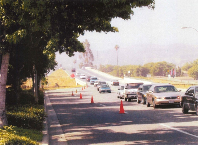 Mt. View Bridge Widening (Before)